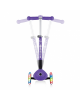 Globber | Junior Scooter | Purple | Scooter Junior Foldable Fantasy Lights | 437-103