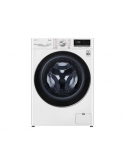 LG Washing machine with dryer | F2DV5S8S2E | Energy efficiency class C/E | Front loading | Washing capacity 8.5 kg | 1200 RPM | Depth 48 cm | Width 60 cm | Display | LED | Drying system | Drying capacity 5 kg | Steam function | Direct drive | Wi-Fi | White