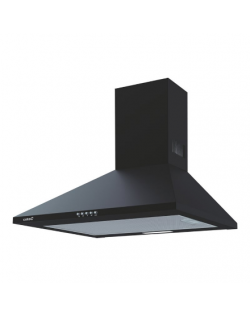 CATA | Hood | OMEGA 600 BK | Wall mounted | Energy efficiency class C | Width 60 cm | 645 m³/h | Mechanical | LED | Black