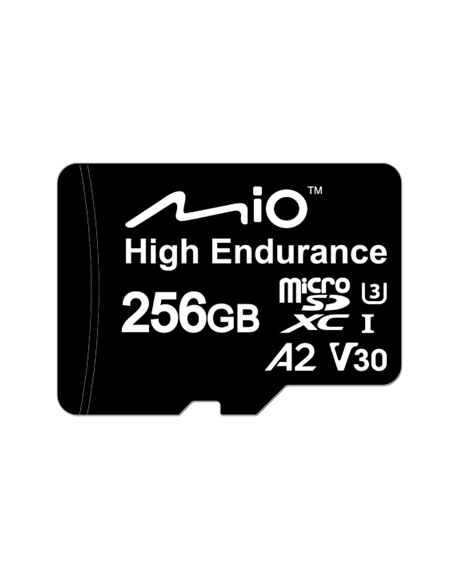 Mio High-Endurance | 256 GB | MicroSD | Flash memory class UHS-I