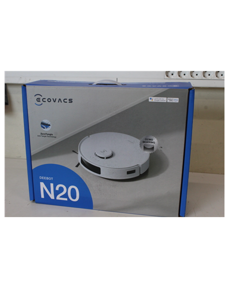 SALE OUT. Ecovacs DEEBOT N20 Floor Cleaning Robot with precise mapping and navigation technology (TrueMapping 2.0), OZMO mopping