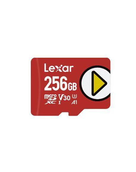 Lexar PLAY | 256 GB | microSDXC | Flash memory class 10