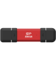 Silicon Power DS72 | 500 GB | USB Type-A/USB Type-C 3.2 Gen 2 | Red