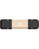 Silicon Power DS72 | 250 GB | USB Type-A/USB Type-C 3.2 Gen 2 | Gold