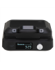 Adler Waffle Maker with LED Display | AD 3087 | 2200 W | Number of pastry 2 | Belgium | Black