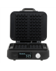 Adler Waffle Maker with LED Display | AD 3087 | 2200 W | Number of pastry 2 | Belgium | Black