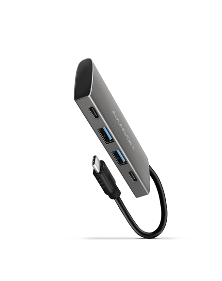 AXAGON SuperSpeed USB-C 10 Gbps SPEEDSTER 4 Hub | HMC-4G2