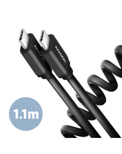 AXAGON Data and charging cable, 1.1 m | BUCM-CM20TB | USB Type C to USB Type C