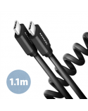 AXAGON Data and charging cable, 1.1 m | BUCM-CM20TB | USB Type C to USB Type C