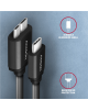 AXAGON Data and power suply cable, 1 m | BUMM3-CM10AB | USB Type C to USB Type Micro-B