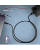AXAGON Data and power suply cable, 1 m | BUMM3-CM10AB | USB Type C to USB Type Micro-B