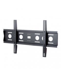 EDBAK Wall mount | Lateral adjustment of the screen once mounted on the wall plate | 50-86 " | Maximum weight (capacity) 80 kg | Black
