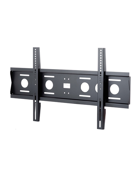 EDBAK Wall mount | Lateral adjustment of the screen once mounted on the wall plate | 50-86 " | Maximum weight (capacity) 80 kg | Black