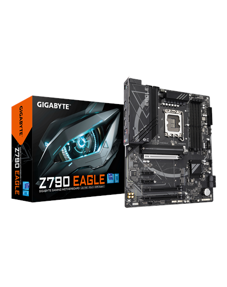 Gigabyte Z790 EAGLE | Processor family Intel | Processor socket LGA1700 | DDR5 DIMM | Supported hard disk drive interfaces M.2, 