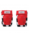 Globber Set of Knee and Elbow Pads, Racing, 529-001 | Red