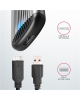 AXAGON SuperSpeed USB Micro-B - M.2 SATA SSD Ribbed Box | EEM2-SA