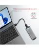 AXAGON SuperSpeed USB Micro-B - M.2 SATA SSD Ribbed Box | EEM2-SA