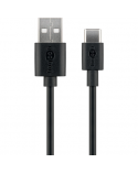 Goobay USB-C charging and synchronization cable 45735 1 m, Black