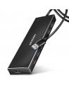 AXAGON SuperSpeed USB-A FLAT Hub | HUE-F7A