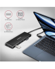 AXAGON SuperSpeed USB-A FLAT Hub | HUE-F7A