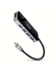 AXAGON SuperSpeed USB-C Combo 6in1 Hub | HMC-6H4A
