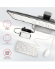 AXAGON SuperSpeed USB-C Combo 6in1 Hub | HMC-6H4A