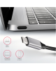 AXAGON SuperSpeed USB-C Combo 6in1 Hub | HMC-6H4A