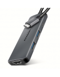 AXAGON USB-C 5Gbps 5in1 8K Hub | HMC-5H8K
