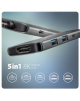 AXAGON USB-C 5Gbps 5in1 8K Hub | HMC-5H8K