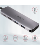 AXAGON SuperSpeed USB-C COMBO 5in1 Hub | HMC-5