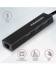AXAGON SuperSpeed USB-A Hub and Gigabit LAN | HMA-GL3A