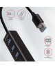 AXAGON SuperSpeed USB-A Hub and Card Reader | HMA-CR3A