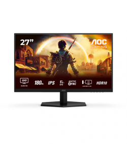 AOC Q27G42XE | 27 " | IPS | QHD | 16:9 | 180 Hz | 1 ms | 2560 x 1440 pixels | 300 cd/m² | HDMI ports quantity 2 | Black