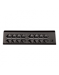 D-Link Switch DES-1016A Unmanaged, Desktop, 10/100 Mbps (RJ-45) ports quantity 16, Power supply type Single