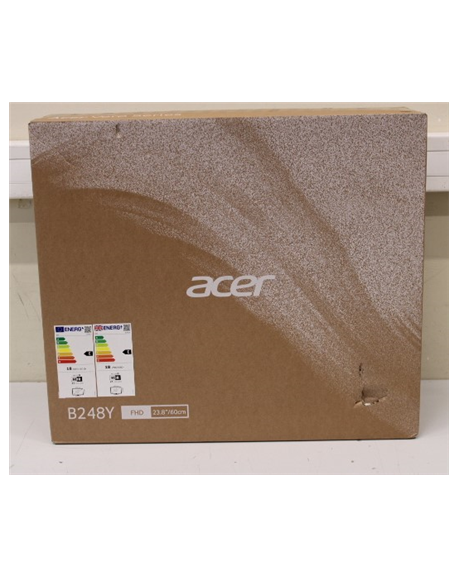 SALE OUT. Acer Vero B8 B248YEbemiqprcuzx 23.8" IPS 1920x1080/16:9/4ms/300/100M:1/DP,HDMI/Audio Out/Webcam/Black | Acer | Vero B8