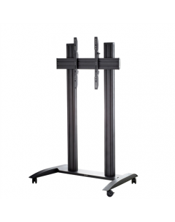 EDBAK Floor stand | TRV200 Videoconferencing Trolley | Tilt | 75-86 " | Maximum weight (capacity) 120 kg | Black