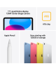 Apple iPad | 11 " | Silver | Liquid Retina | 2360 x 1640 pixels | A16 | 128 GB | 128 GB | Wi-Fi | Front camera | 12 MP | Rear ca