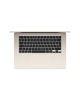 Apple MacBook | Air | Starlight | 15 " | IPS | 2880 x 1864 pixels | Apple M4 | 16 GB | Solid-state drive capacity 512 GB | Apple