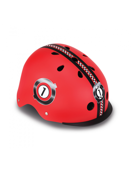 Globber Helmet Elite Lights, XS/S (48-53cm) | 507-102 | Red
