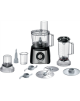 Bosch | Food Processor MultiTalent 3 Plus | MCM3PM386 | 900 W | Number of speeds 2 | Bowl capacity 2.3 L | Black/Stainless steel