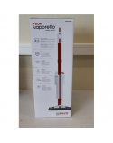 SALE OUT. Polti PTEU0306 Vaporetto SV650 Style 2 in 1 steam mop with integrated portable cleaner, Red/White | Polti | Steam mop with integrated portable cleaner | PTEU0306 Vaporetto SV650 Style 2-in-1 | Power 1500 W | Steam pressure Not Applicable bar | Water tank capacity 0.5 L | Red/White | DAMAGED PACKAGING, SCARTCHES ON SIDE