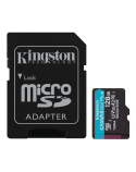 Kingston | Canvas Go! Plus | 128 GB | microSD | Flash memory class Class 10, UHS-I, U3, V30, A2