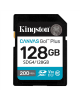 Kingston | Canvas Go! Plus | 128 GB | SD | Flash memory class Class 10, UHS-I, U3, V30
