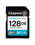 Kingston | Canvas Go! Plus | 128 GB | SD | Flash memory class Class 10, UHS-I, U3, V30
