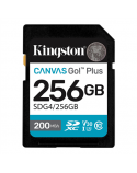 Kingston | Canvas Go! Plus | 256 GB | SD | Flash memory class Class 10, UHS-I, U3, V30
