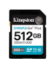 Kingston | Canvas Go! Plus | 512 GB | SD | Flash memory class Class 10, UHS-I, U3, V30