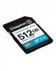 Kingston | Canvas Go! Plus | 512 GB | SD | Flash memory class Class 10, UHS-I, U3, V30