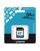 Kingston | Canvas Go! Plus | 64 GB | SD | Flash memory class Class 10, UHS-I, U3, V30