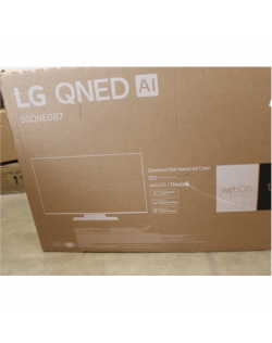 LG | QNED TV | 50QNED87T3B | 50 | Smart TV | webOS 24 | 4K UHD | Black | USED