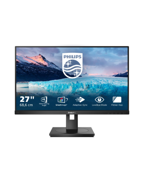 Philips 272S1M/00 | 27 " | IPS | 16:9 | 75 Hz | 4 ms | 1920 x 1080 pixels | 300 cd/m²